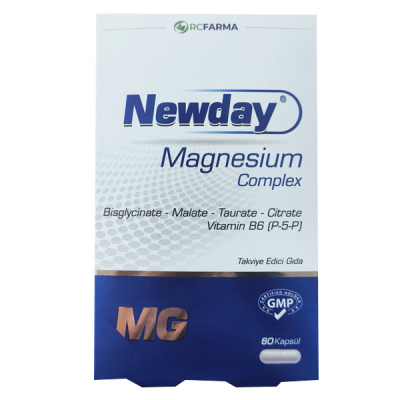 Newday Magnezyum Complex 60 Kapsül - 1